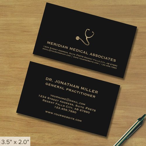 Modern Medical Business Cards