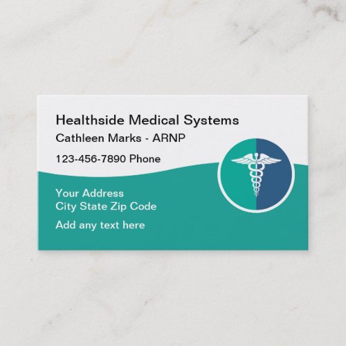 Modern Medical Professional Business Cards