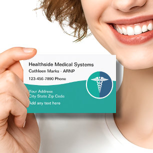 Modern Medical Professional Business Cards