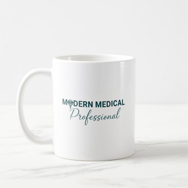 Modern Medical Professional Coffee Mug (Left)