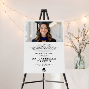Modern Medical School Graduation Photo Welcome Foam Board