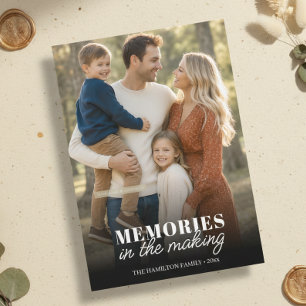 Modern Memories in the Making Photo Holiday Card