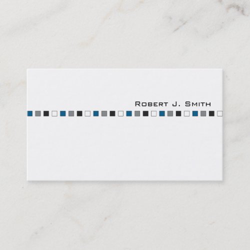 Modern Men's Business Card
