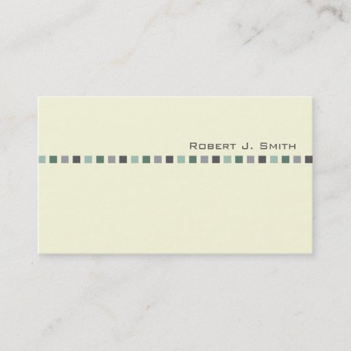 Customizable Modern Men's Business Card