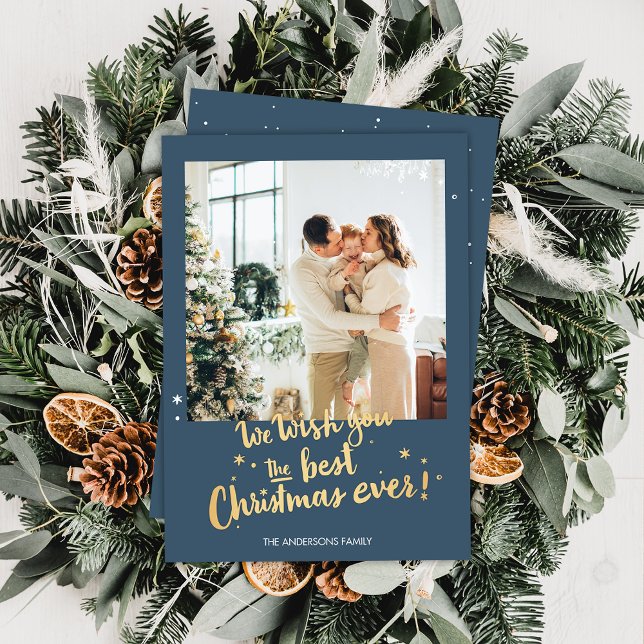 Modern Merry Christmas Holiday Card (Creator Uploaded)