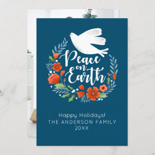 Modern Merry Christmas Photo Holiday Card