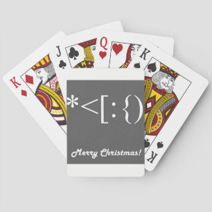 ***MODERN MERRY CHRISTMAS***  PLAYING CARDS