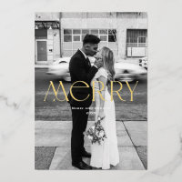 Modern Merry Holiday design