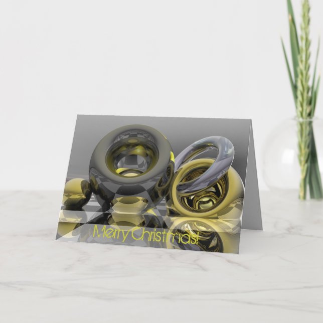 Modern Merry Xmas card (Front)