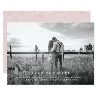 Modern Message | Save the Date Photo Invitation