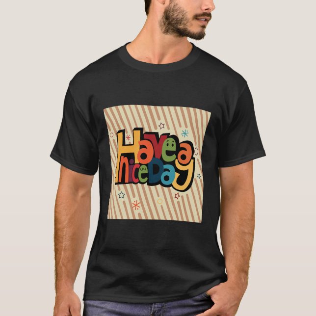 Modern Message Vector Art Tee (Front)