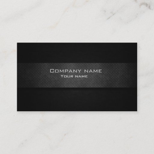 Customizable Modern metal business card