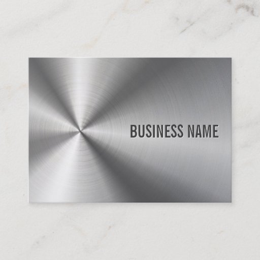 Customizable Professional Stainless Steel Metal Business Card