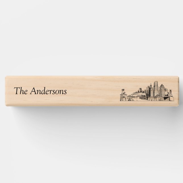 Modern Miami Wedding Guestbook Lawn Game Topple Tower (Front)