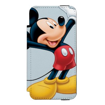 Modern Mickey | Airbrushed Wallet Case For Iphone Se/5/5s by MickeyAndFriends at Zazzle
