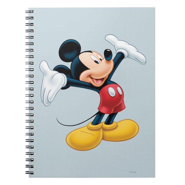 Modern Mickey | Airbrushed Notebook (Front)