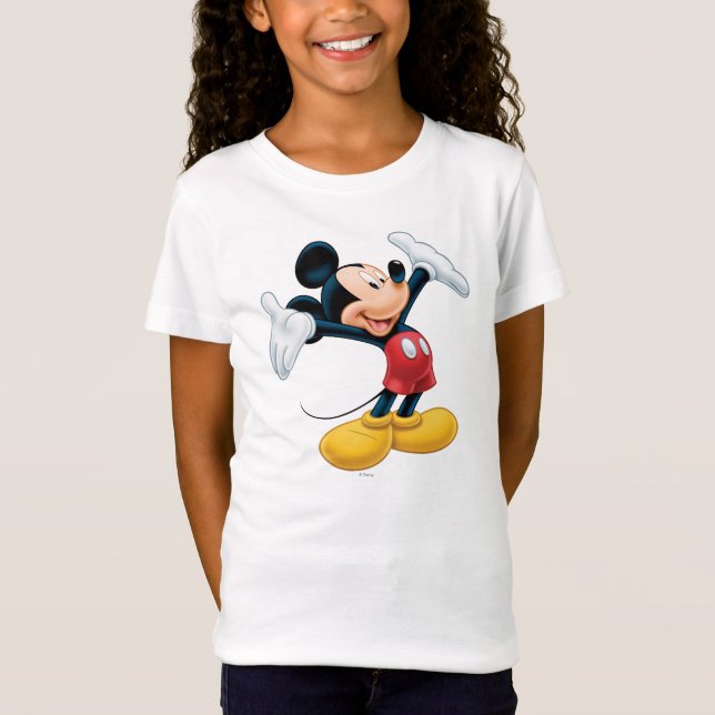 Modern Mickey | Airbrushed T-Shirt (Front)