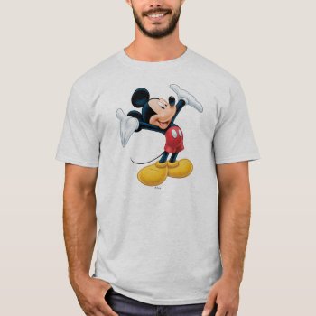 Modern Mickey | Airbrushed T-shirt by MickeyAndFriends at Zazzle
