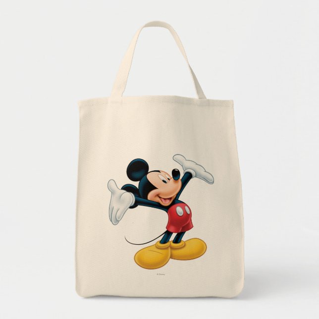 Modern Mickey | Airbrushed Tote Bag (Front)
