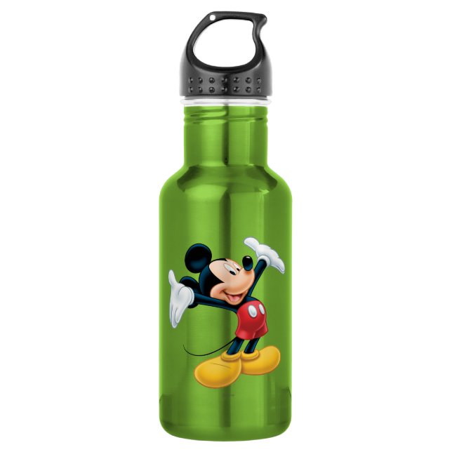 Modern Mickey | Airbrushed Water Bottle (Front)