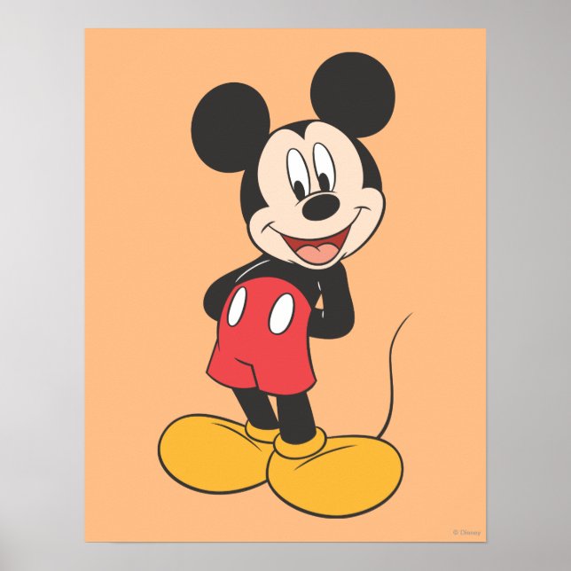 Modern Mickey | Hands behind Back Poster (Front)