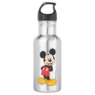Modern Mickey Hands behind Back Stainless Steel Water Bottle