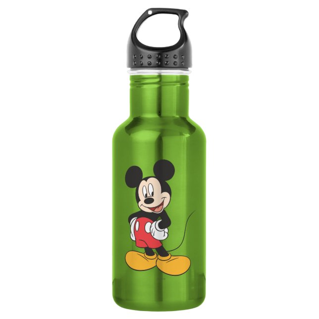 Modern Mickey | Side Hands on Hips Stainless Steel Water Bottle (Front)
