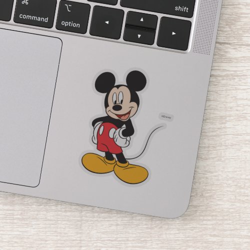 Modern Mickey  Side Hands on Hips Sticker