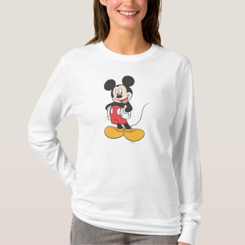 Modern Mickey  Side Hands on Hips T_Shirt