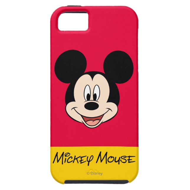 Modern Mickey | Smiling Head Case-Mate iPhone Case (Back)