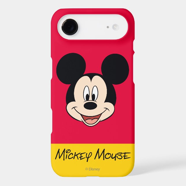 Modern Mickey | Smiling Head Case-Mate iPhone Case (Back)