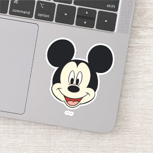 Modern Mickey   Smiling Head Sticker