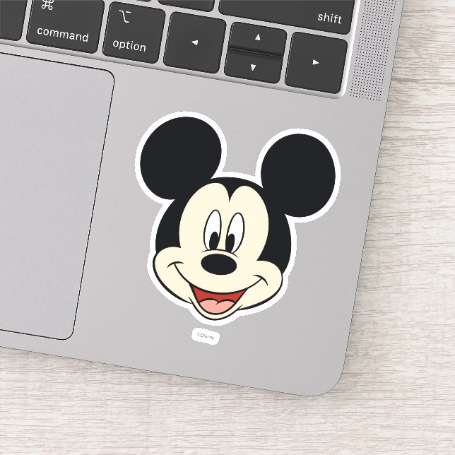 Modern Mickey | Smiling Head Sticker (Detail)