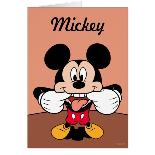 Modern Mickey | Sticking Out Tongue (Front)