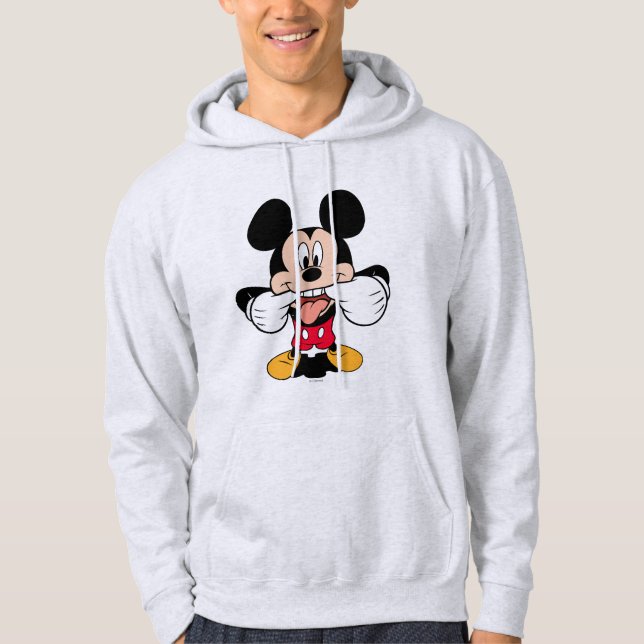 Modern Mickey | Sticking Out Tongue Hoodie (Front)