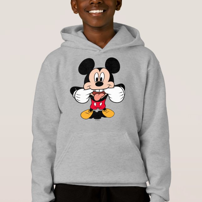 Modern Mickey | Sticking Out Tongue Hoodie (Front)