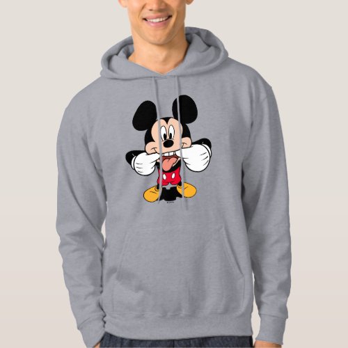 Modern Mickey  Sticking Out Tongue Hoodie