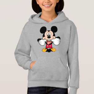 Modern Mickey Sticking Out Tongue Hoodie