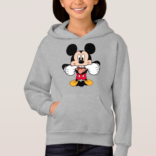 Modern Mickey | Sticking Out Tongue Hoodie (Front)