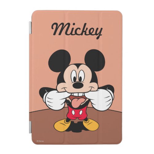 Modern Mickey  Sticking Out Tongue iPad Mini Cover