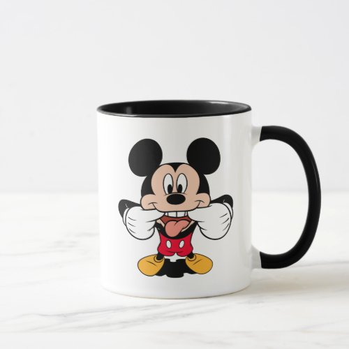 Modern Mickey  Sticking Out Tongue Mug