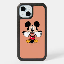 Modern Mickey | Sticking Out Tongue iPhone 15 Case