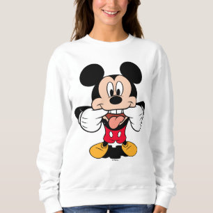 Modern Mickey Sticking Out Tongue Sweatshirt