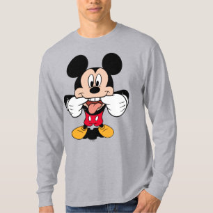 Modern Mickey Sticking Out Tongue T-Shirt
