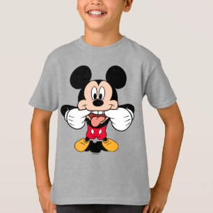 Modern Mickey Sticking Out Tongue T-Shirt