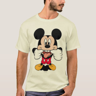 Modern Mickey   Sticking Out Tongue T-Shirt