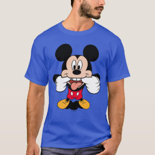 Modern Mickey Sticking Out Tongue T-Shirt