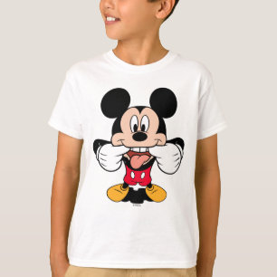 Modern Mickey Sticking Out Tongue T-Shirt