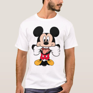 Modern Mickey Sticking Out Tongue T-Shirt