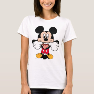 Modern Mickey   Sticking Out Tongue T-Shirt